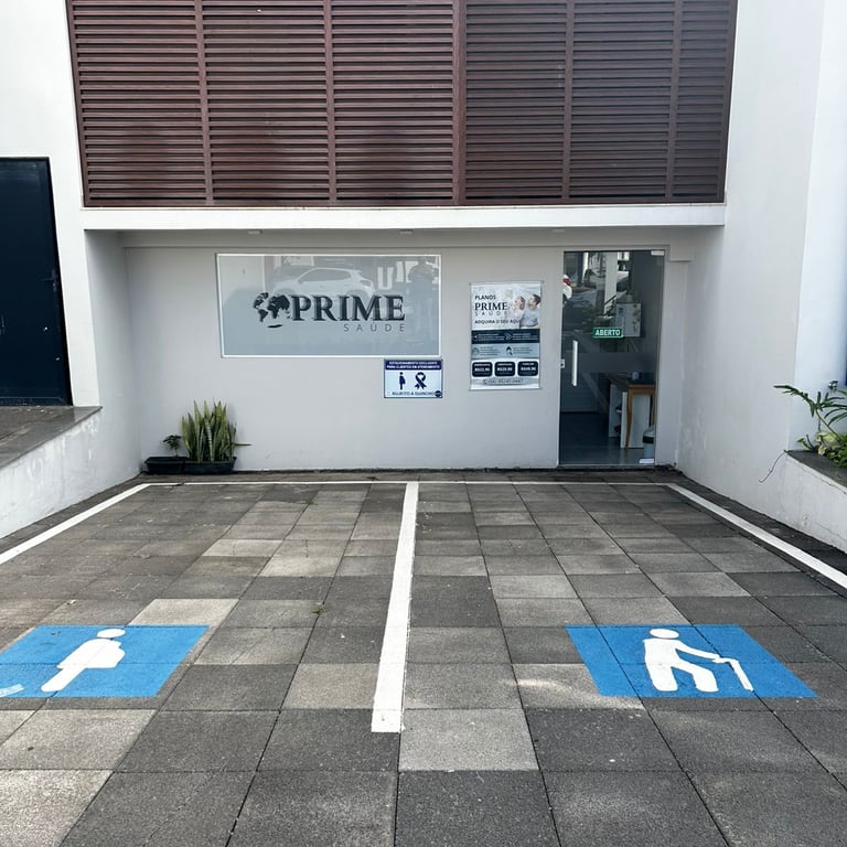 Fachada da Prime Saúde